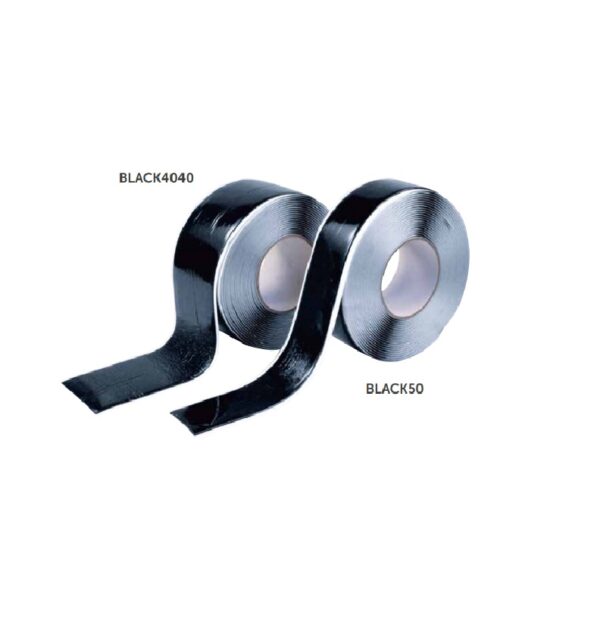Czarna taśma 50 mm x 10 m - BLACK50